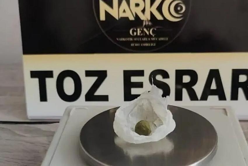 Genç’te Uyuşturucu Ele Geçirildi