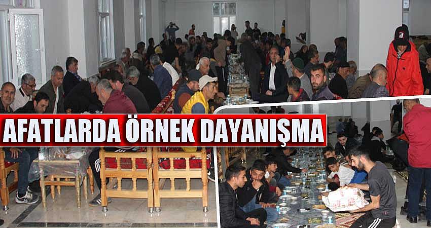 AFATLARDA ÖRNEK DAYANIŞMA