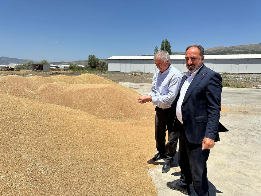 2 Bin 750 Ton Buğday Hasatı