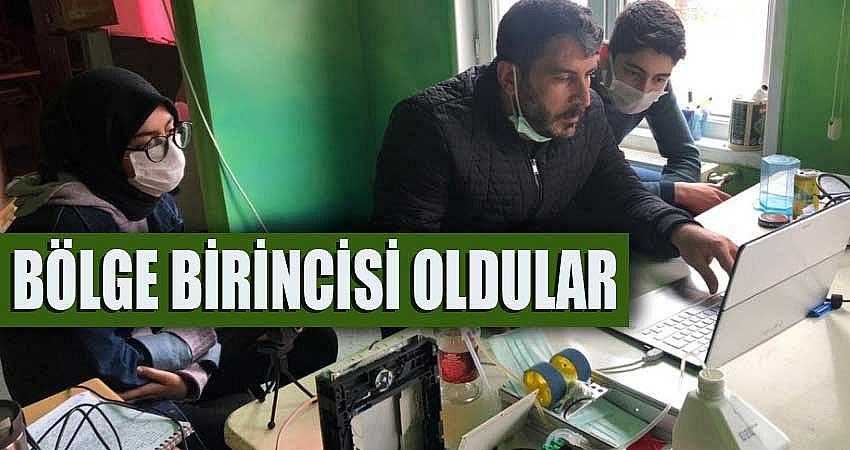 FEN LİSESİ ÖĞRENCİLERİ BÖLGE BİRİNCİSİ OLDU