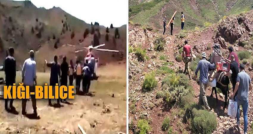  AMBULANS HELİKOPTERLE HASTANEYE KALDIRILDI