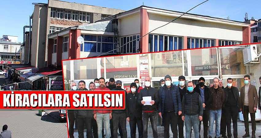 “İŞ HANI KİRACILARA SATILSIN”