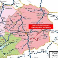 Genç-Yenisu Yolu Kapandı 