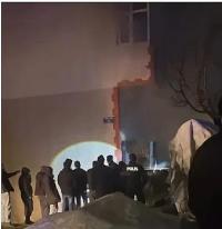 Adaklı'da Yangın: 1 Yaralı