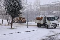 Şehirde Kar Yağışı Başladı