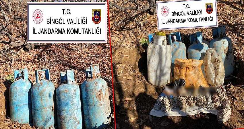 GENÇ’TE MÜHİMMAT BULUNDU