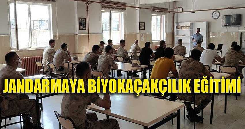 JANDARMAYA BİYOKAÇAKÇILIK EĞİTİMİ