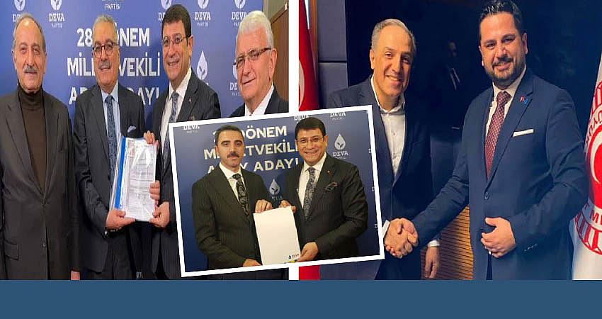 Güler, Kürüm ve Kovalar aday adaylığı başvurusunu yaptı