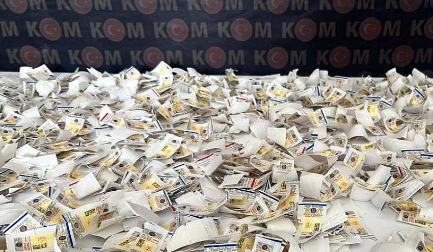 KAÇAK SİGARA ELE GEÇİRİLDİ