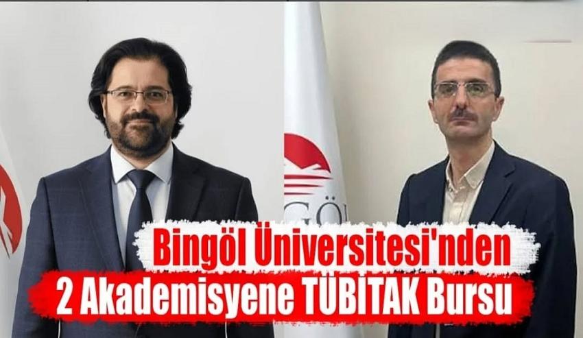 2 Akademisyene TÜBİTAK Bursu