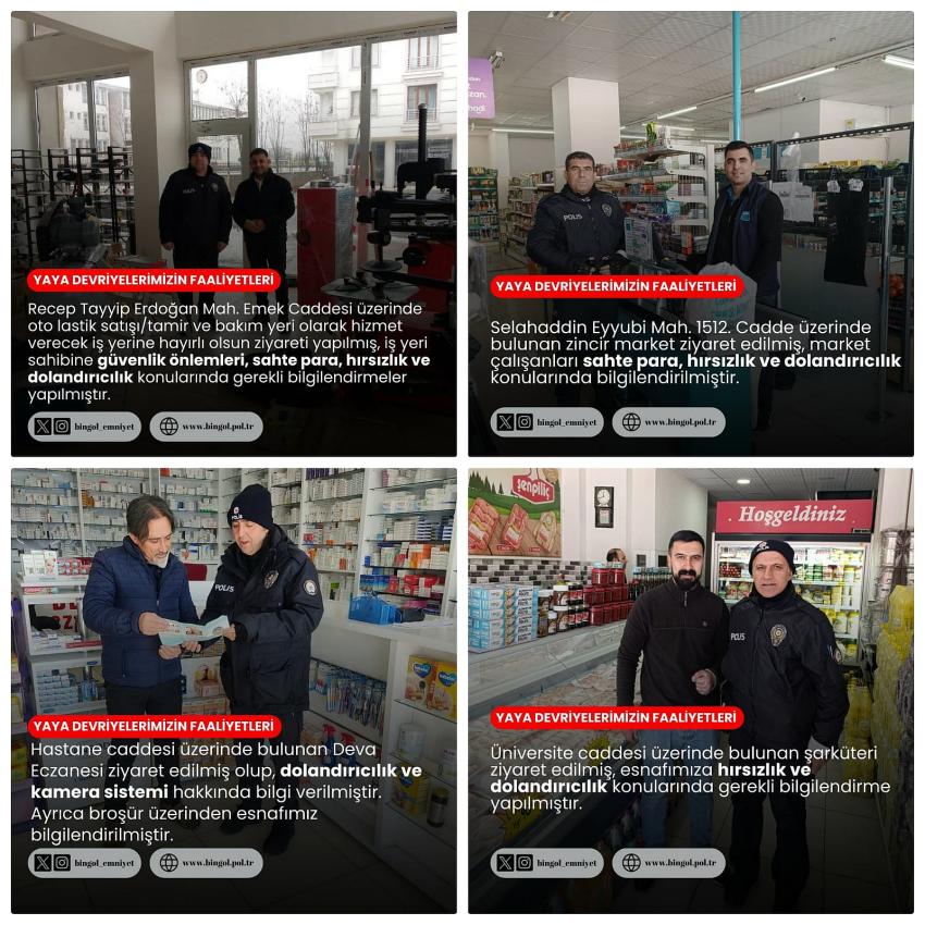 Emniyet, Toplumun Huzuru için Sahada