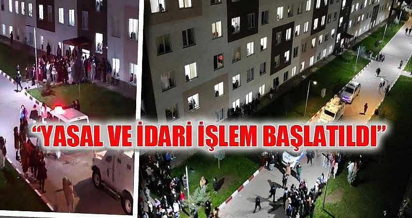 “YASAL VE İDARİ İŞLEM BAŞLATILDI”