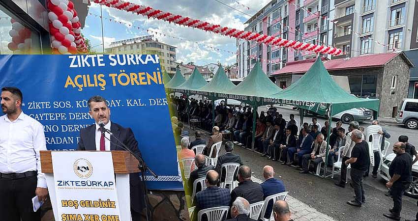 ZİKTE SÜRKAP FAALİYET MERKEZİ AÇILDI